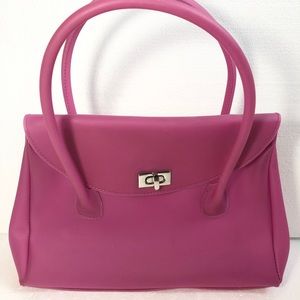 🛑SOLD🛑Unbranded Silicon Handbag purse